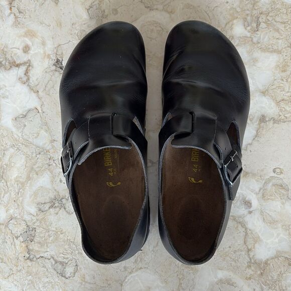 Birkenstock London Black Leather Shoes - Picture 9 of 13